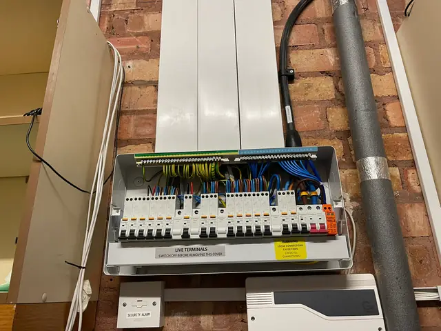 Consumer unit and meter tails
